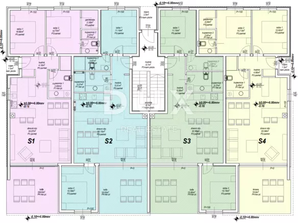2-bedroom Apartment In Privlaka, Croatia (87,86 M²)