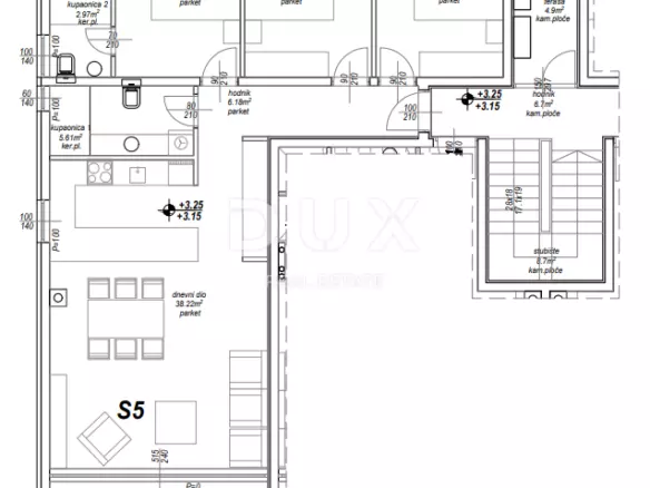 3-bedroom Apartment In Privlaka, Croatia (105,6 M²)