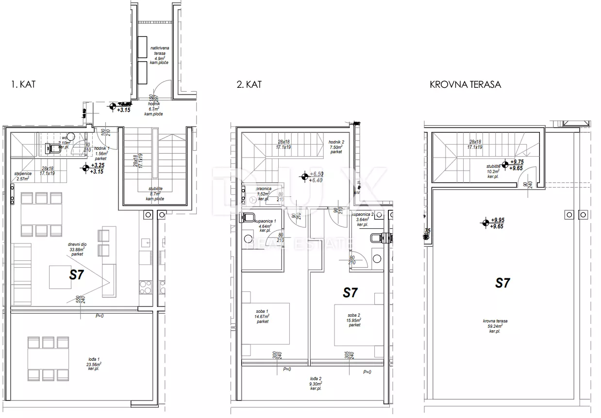 2-bedroom Apartment In Privlaka, Croatia (129,99 M²)