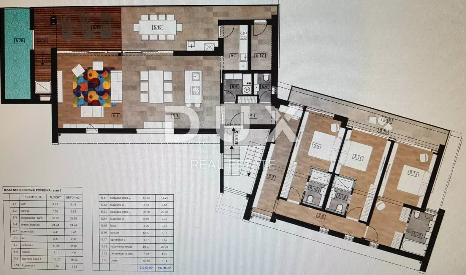 3-bedroom Apartment In Malinska, Croatia (192,88 M²)