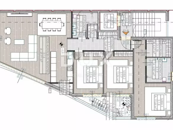 3-bedroom Apartment In Lovran, Croatia (179 M²)