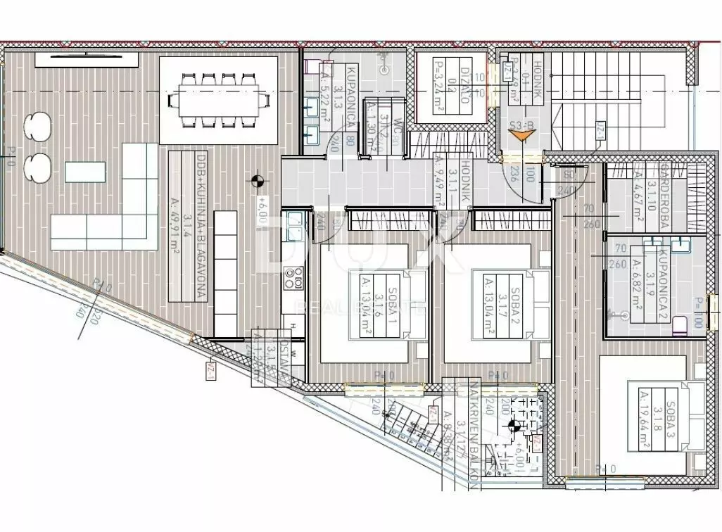 3-bedroom Apartment In Lovran, Croatia (179 M²)