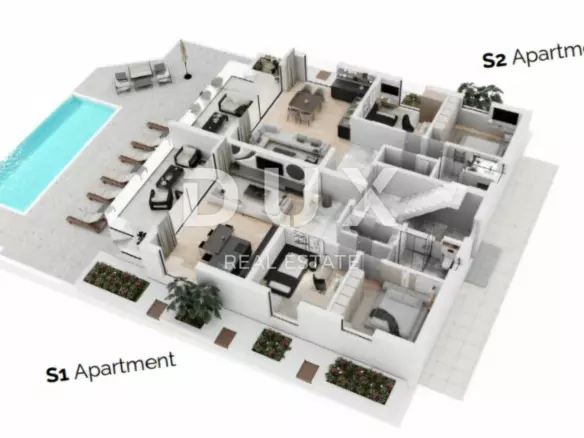 2-bedroom Apartment In Bošana, Croatia (95 M²)