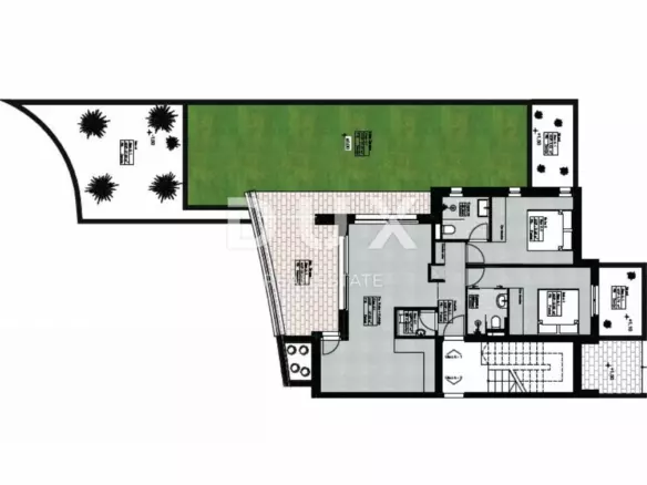 2-bedroom Apartment In Lovran, Croatia (117 M²)