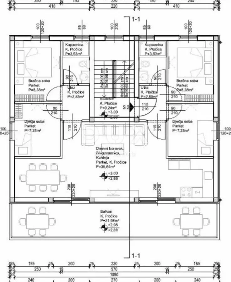 4-bedroom Apartment In Seline, Croatia (105 M²)
