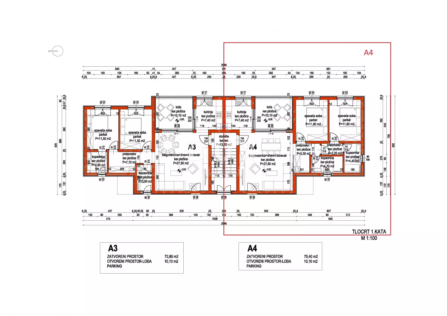 2-bedroom Apartment In Primošten, Croatia (85,48 M²)