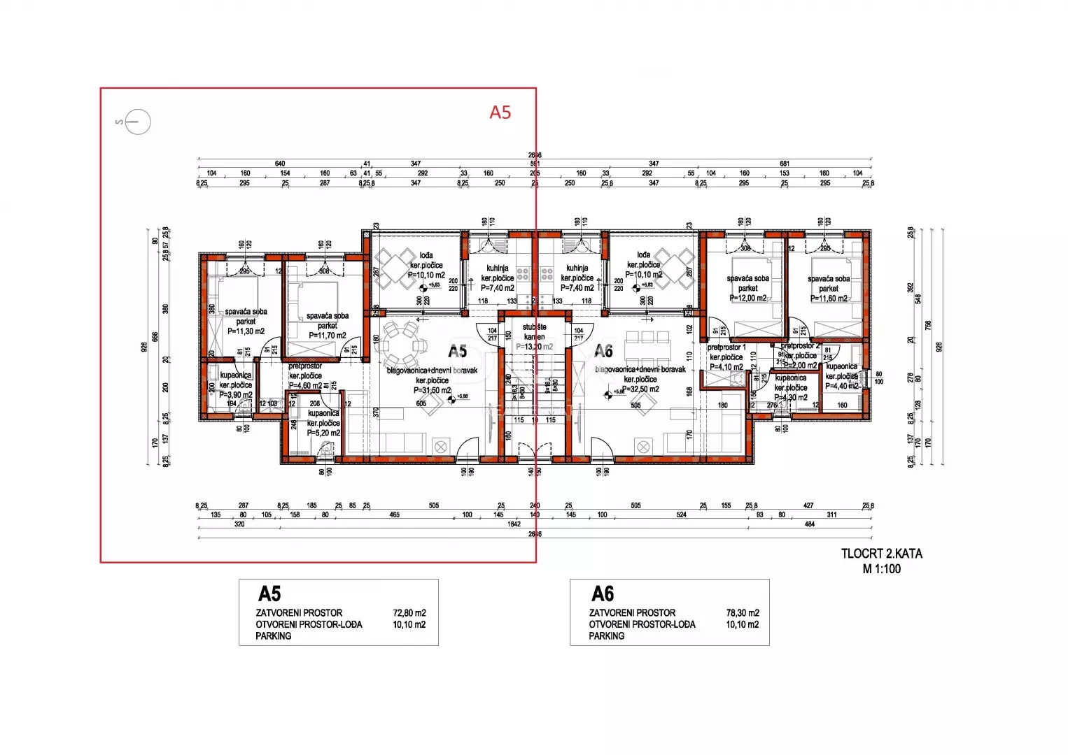 2-bedroom Apartment In Primošten, Croatia (82,88 M²)