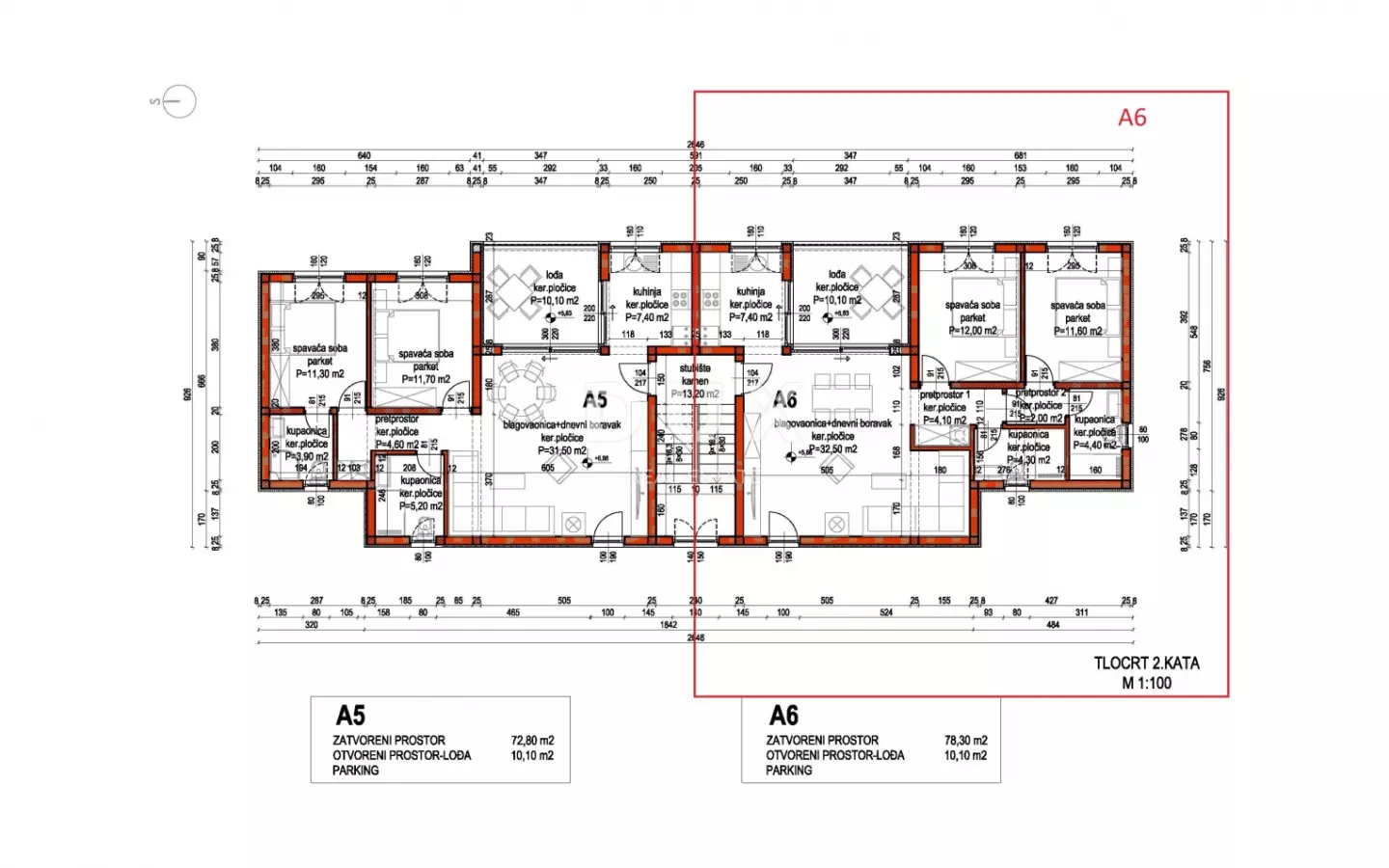 2-bedroom Apartment In Primošten, Croatia (88,38 M²)