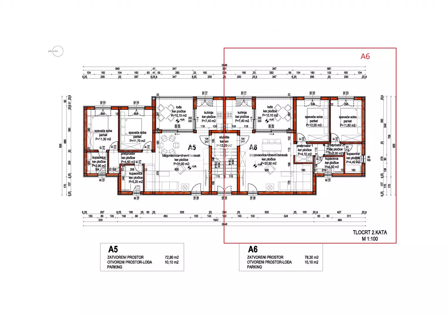 2-bedroom Apartment In Primošten, Croatia (88,38 M²)