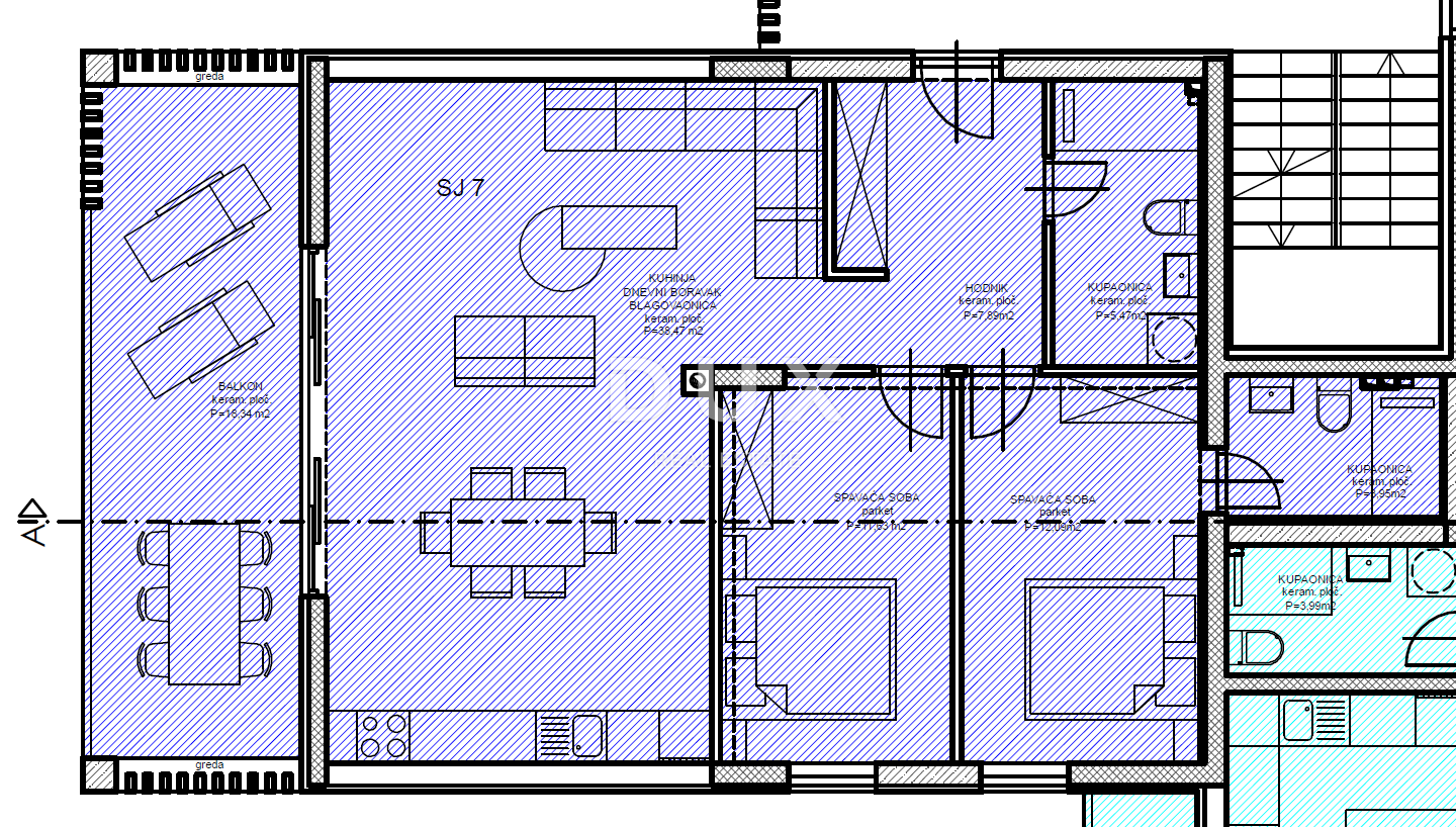 2-bedroom Apartment In Vodice, Croatia (98,27 M²)