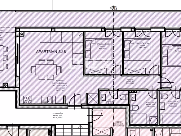 3-bedroom Apartment In Vodice, Croatia (109,34 M²)