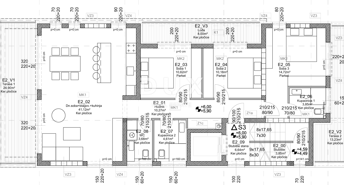 3-bedroom Apartment In Petrčane, Croatia (168,12 M²)