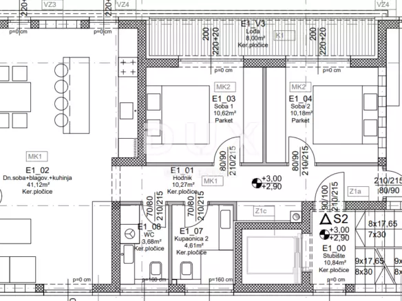3-bedroom Apartment In Petrčane, Croatia (122,58 M²)