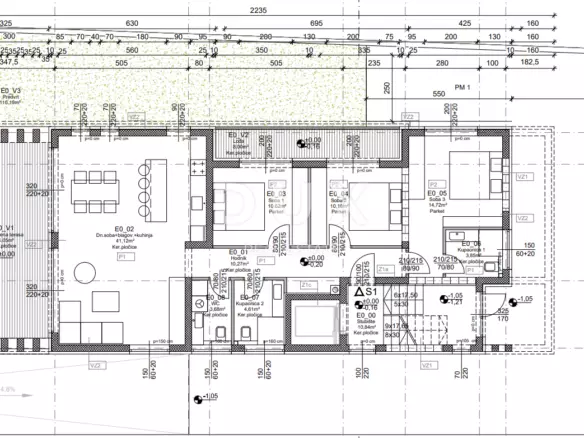 3-bedroom Apartment In Petrčane, Croatia (128,09 M²)