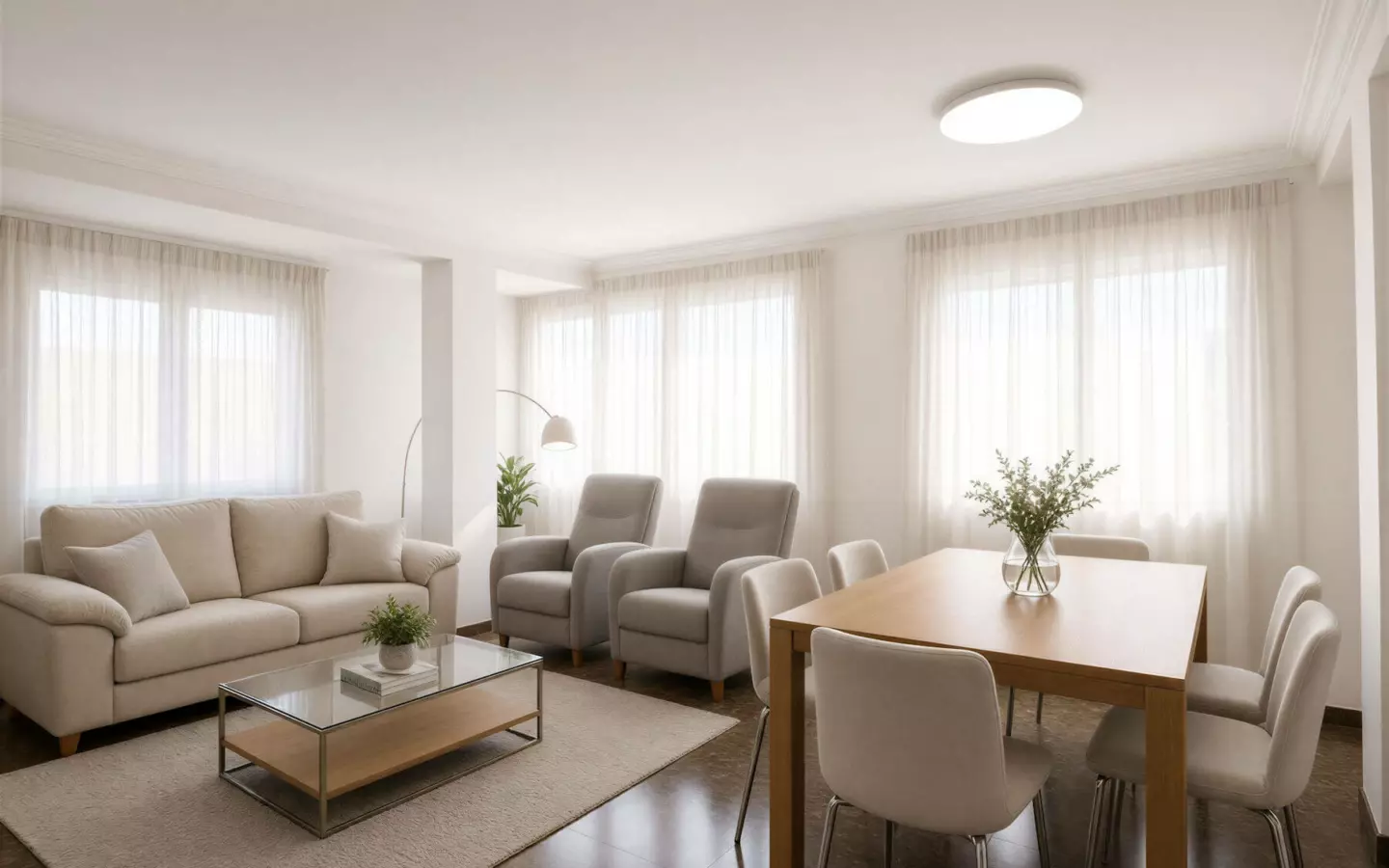 3-bedroom Flat In Valencia (92 M²)