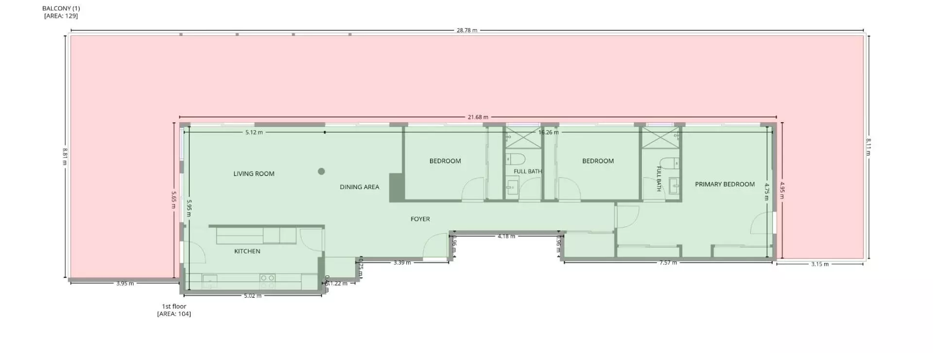 3-bedroom Penthouse In Guardamar Del Segura, Spain (123 M²)