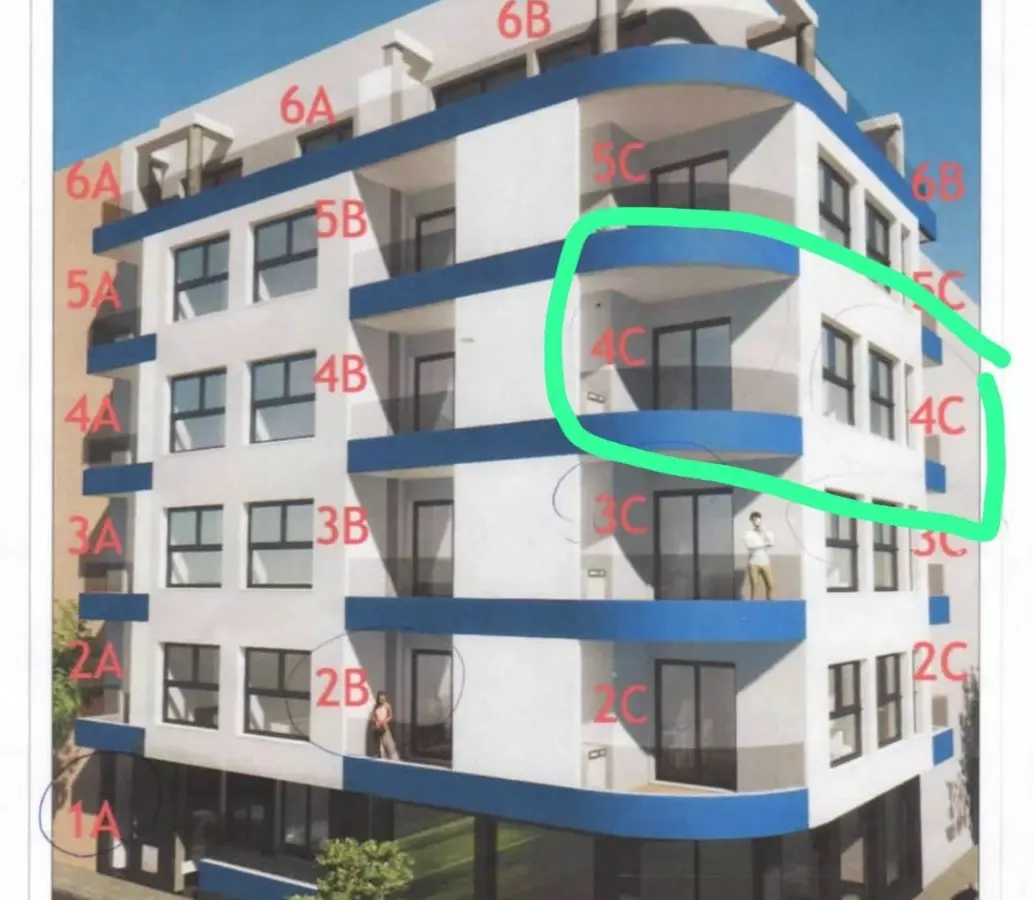 2-bedroom Apartment In Torrevieja, Spain (86 M²)