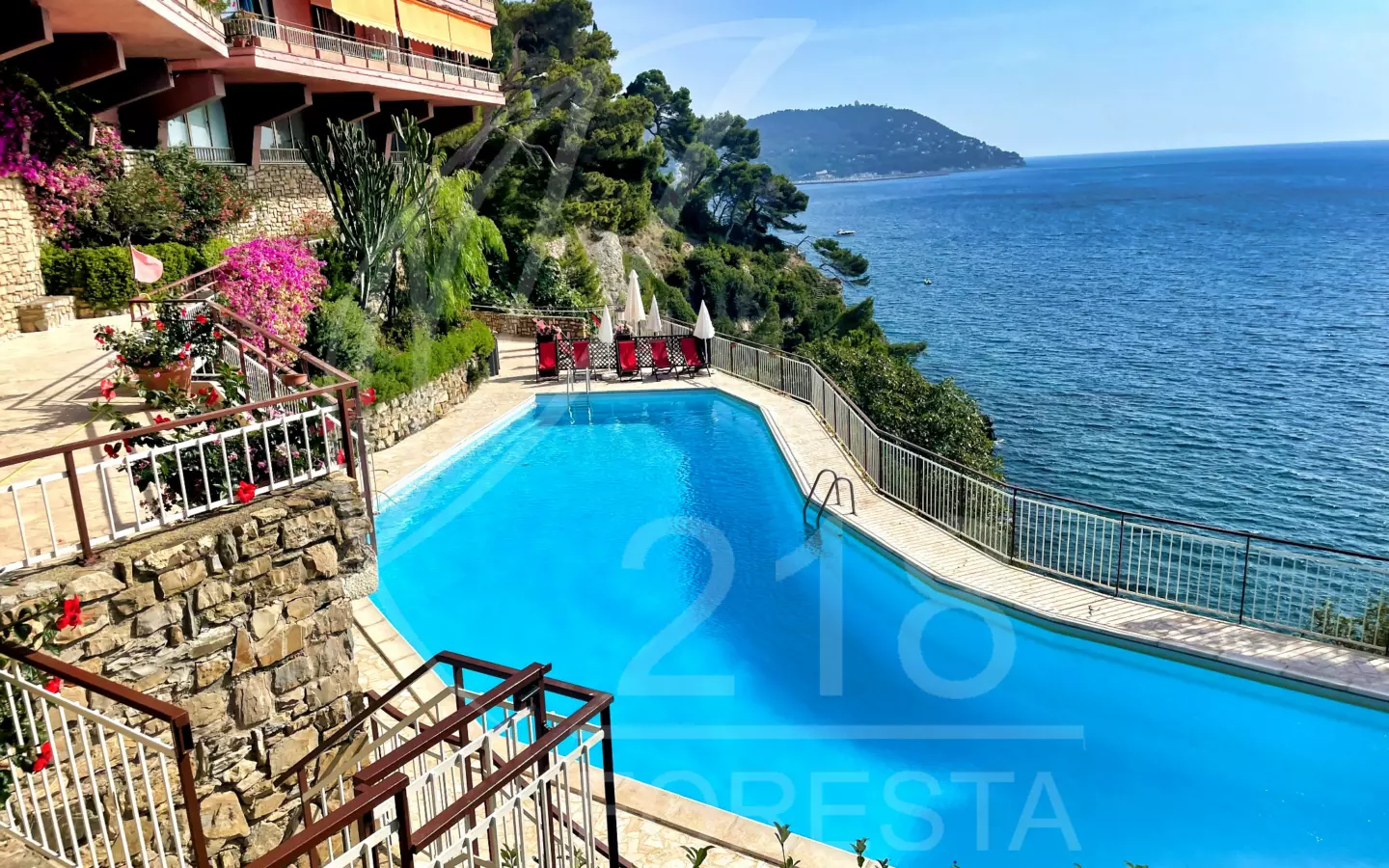 Seafront Apartment In Cervo With Panoramic Terrace And Shared Pool