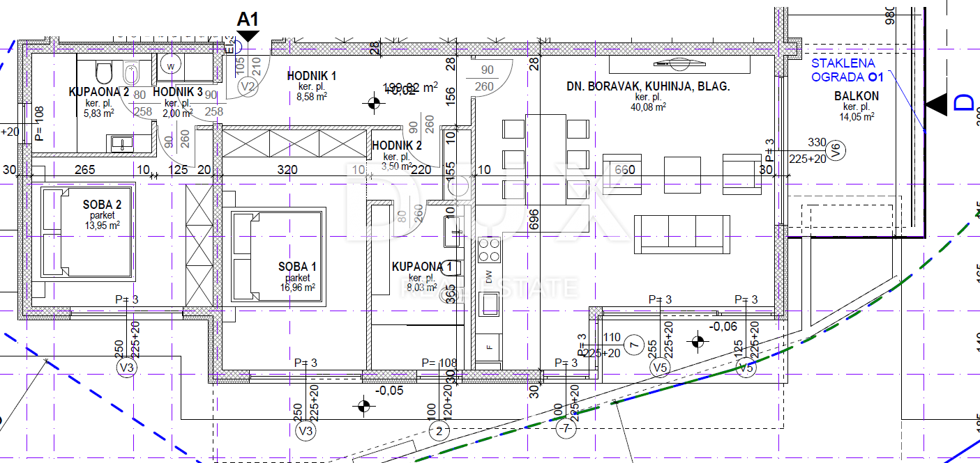 2-bedroom Apartment In Ičići, Croatia (128 M²)