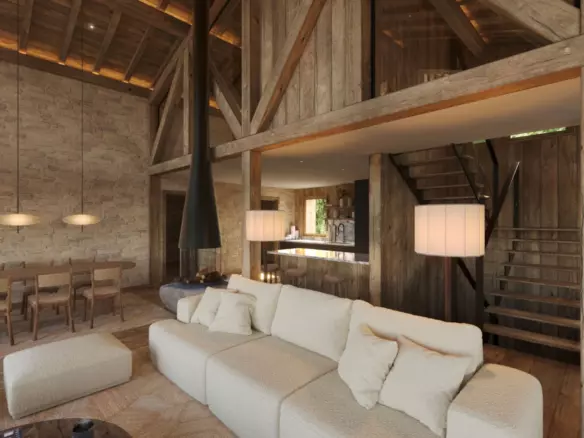 4-bedroom Ski Chalet In Megeve, France (182 M²)