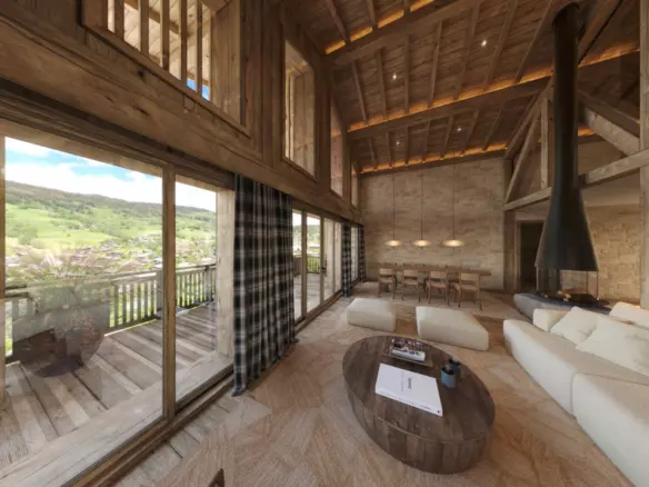 4-bedroom Ski Chalet In Megeve, France (182 M²)