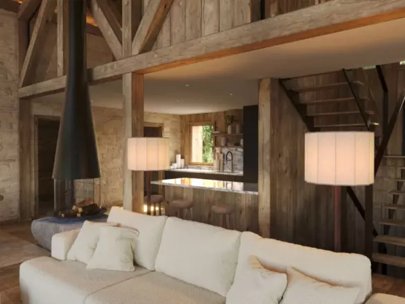 4-bedroom Ski Chalet In Megeve, France (182 M²)