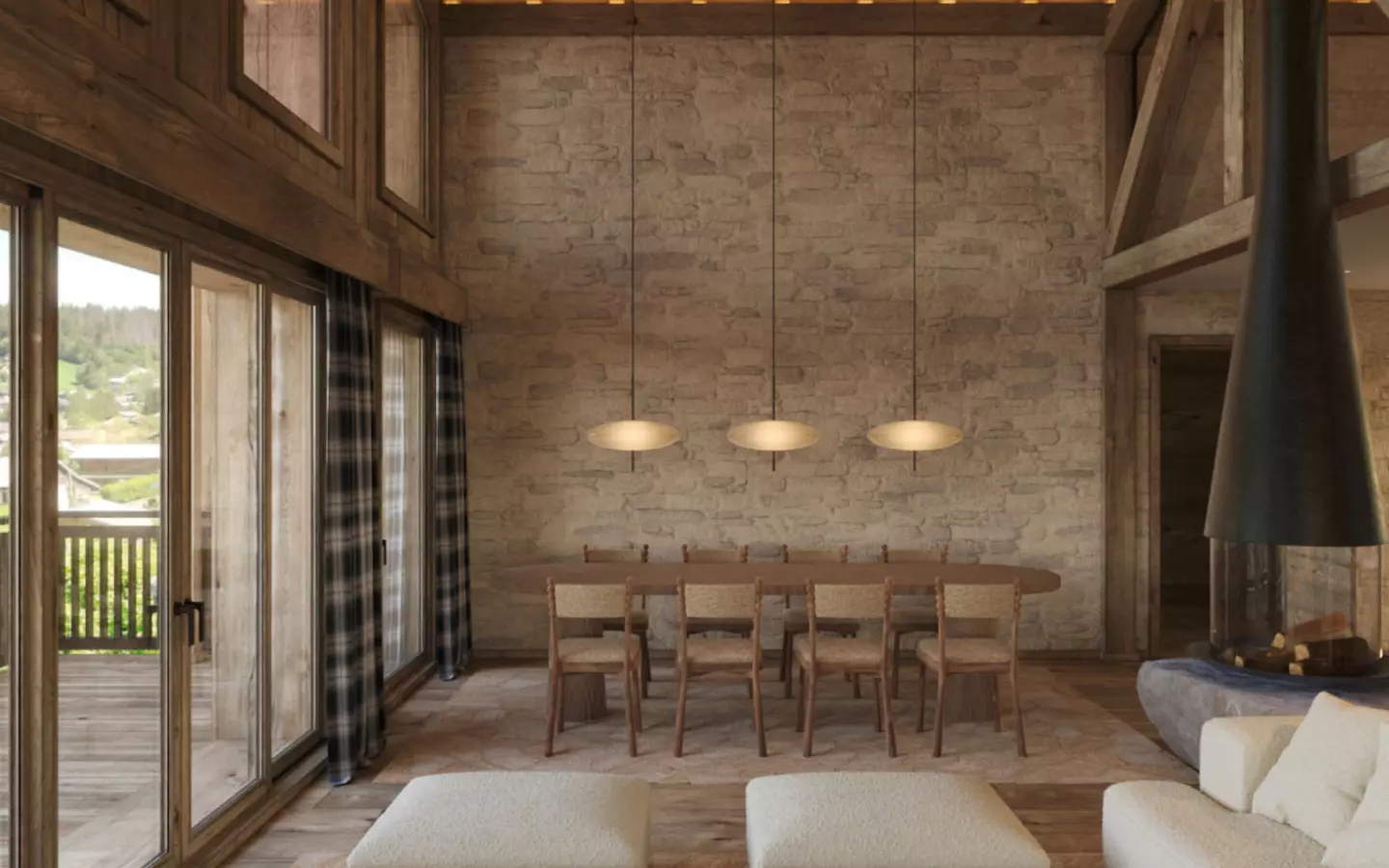 4-bedroom Ski Chalet In Megeve, France (182 M²)