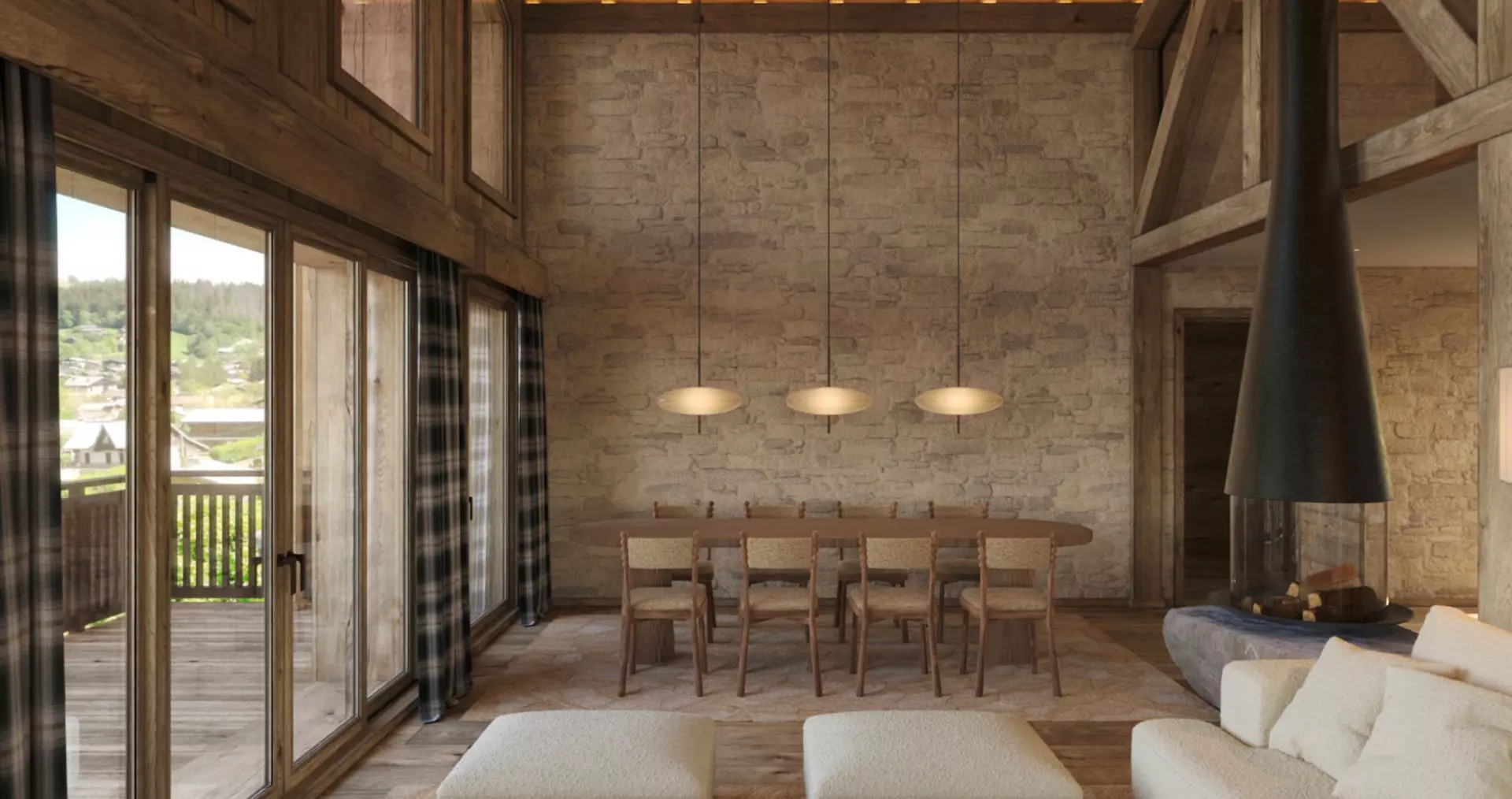 4-bedroom Ski Chalet In Megeve, France (182 M²)