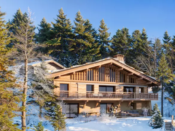 4-bedroom Ski Chalet In Megeve, France (182 M²)