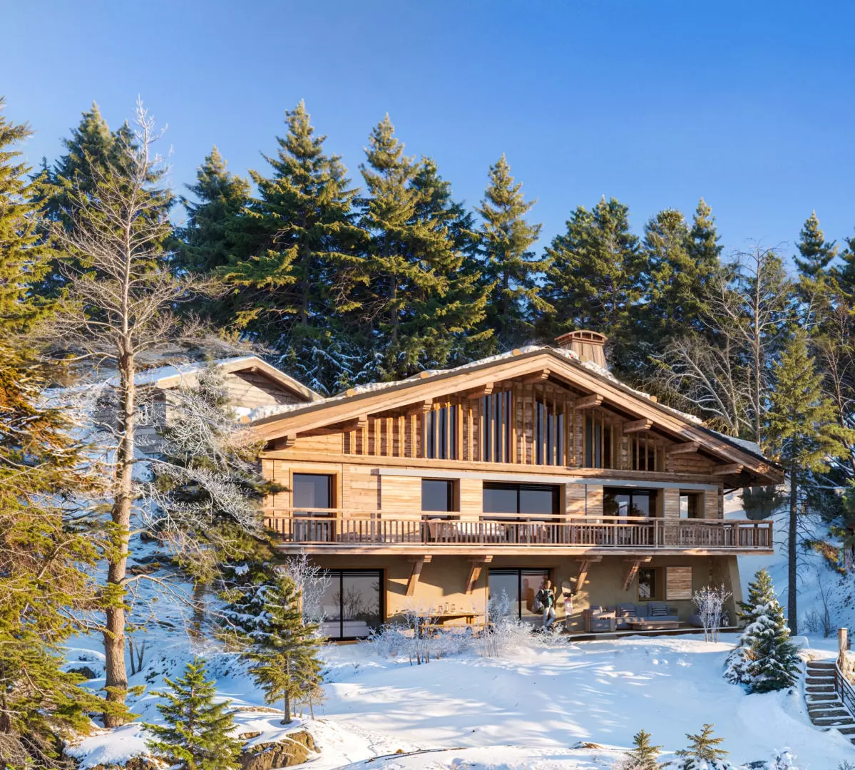 4-bedroom Ski Chalet In Megeve, France (182 M²)