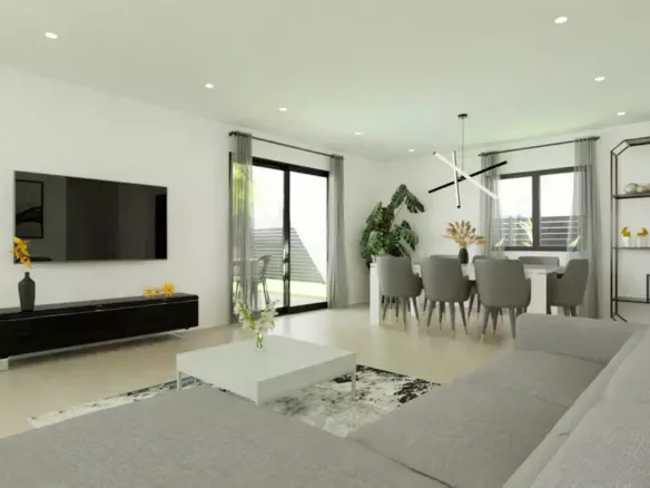 3-bedroom Villa In Monforte Del Cid, Spain (129 M²)