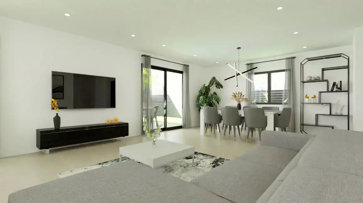 3-bedroom Villa In Monforte Del Cid, Spain (129 M²)