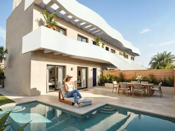 3-bedroom Villa In Pilar De La Horadada, Spain (104 M²)