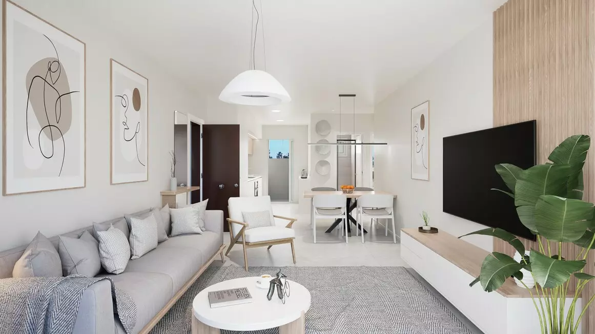 3-bedroom Town House In Pilar De La Horadada, Spain (99 M²)
