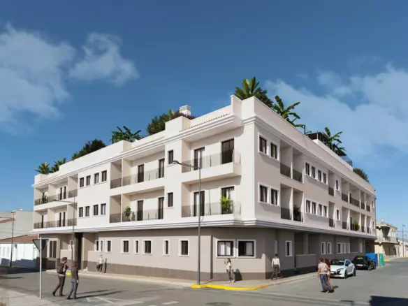 2-bedroom Apartment In Algorfa, Spain (61 M²)