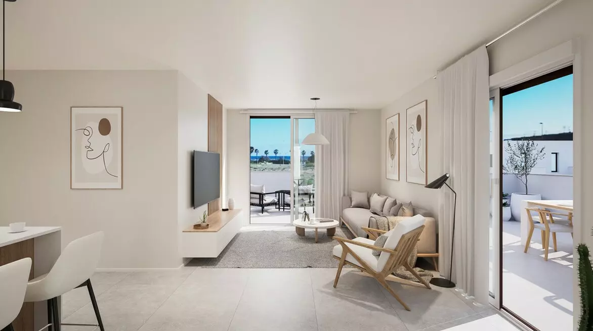 3-bedroom Town House In Pilar De La Horadada, Spain (99 M²)
