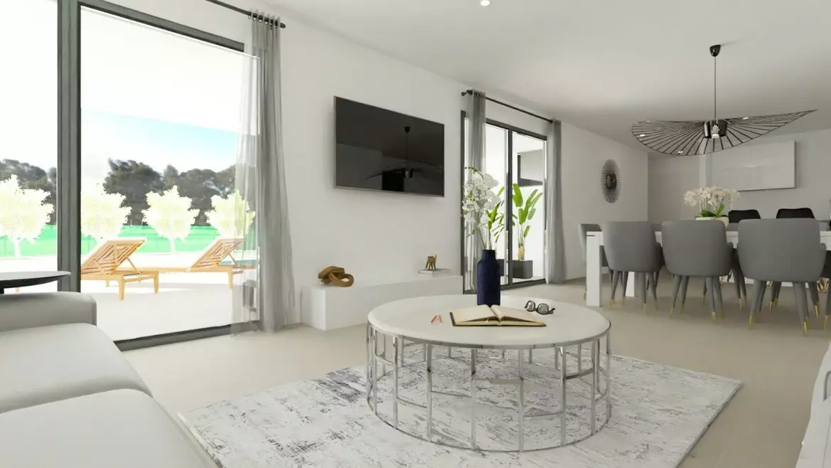 3-bedroom Villa In Monforte Del Cid, Spain (119 M²)