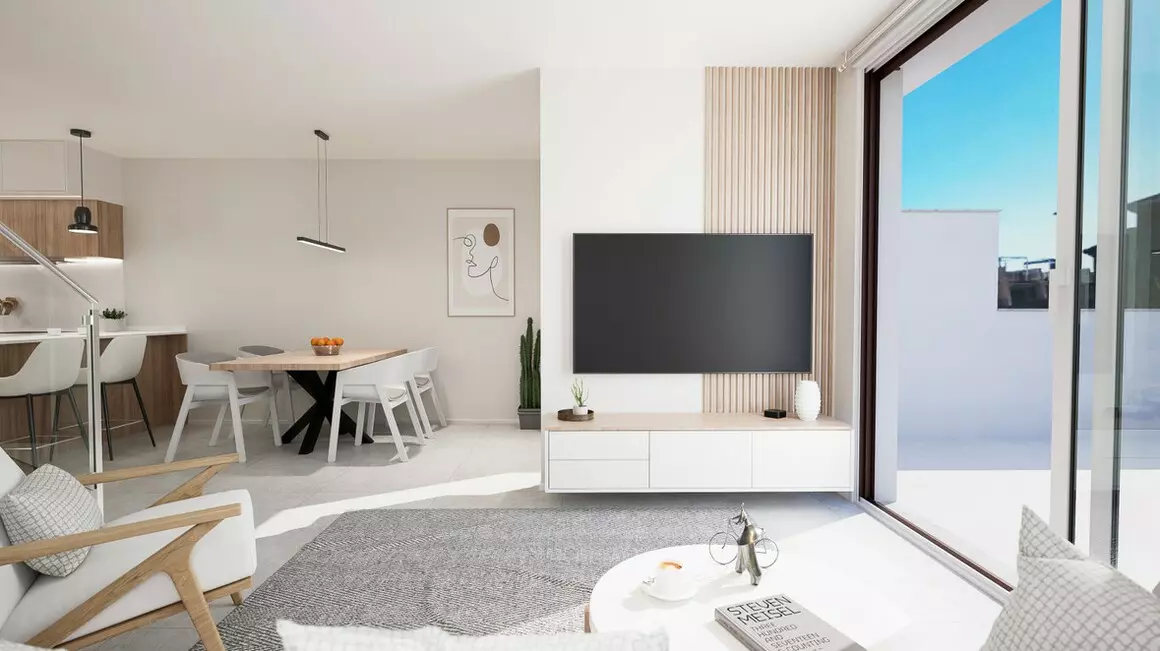 3-bedroom Town House In Pilar De La Horadada, Spain (99 M²)