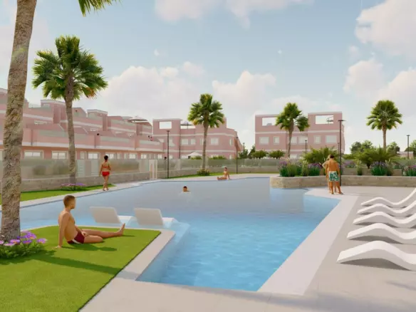 3-bedroom Town House In Pilar De La Horadada, Spain (81 M²)