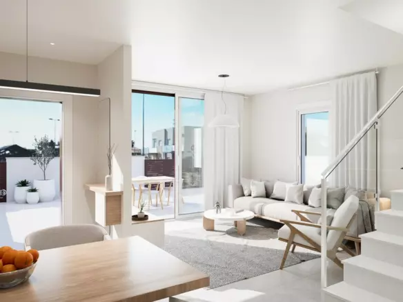 3-bedroom Town House In Pilar De La Horadada, Spain (99 M²)