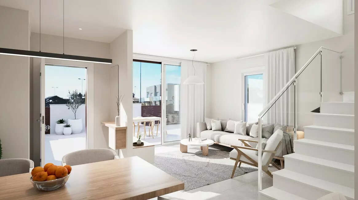 3-bedroom Town House In Pilar De La Horadada, Spain (99 M²)