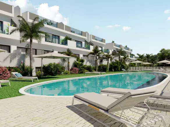 2-bedroom Town House In Orihuela, Spain (77 M²)