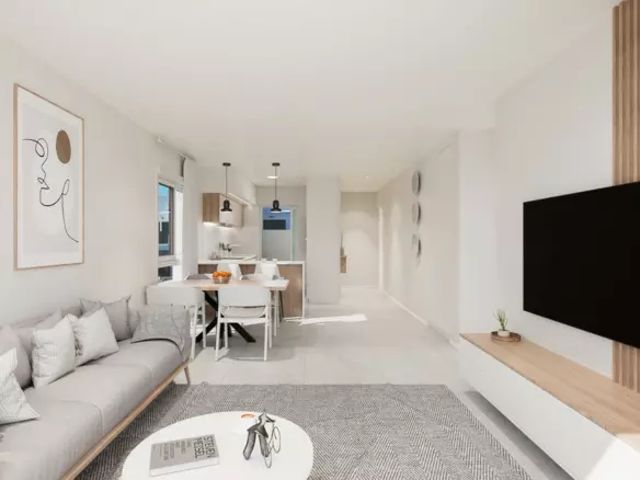 3-bedroom Town House In Pilar De La Horadada, Spain (99 M²)