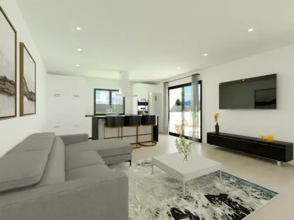 3-bedroom Villa In Monforte Del Cid, Spain (129 M²)