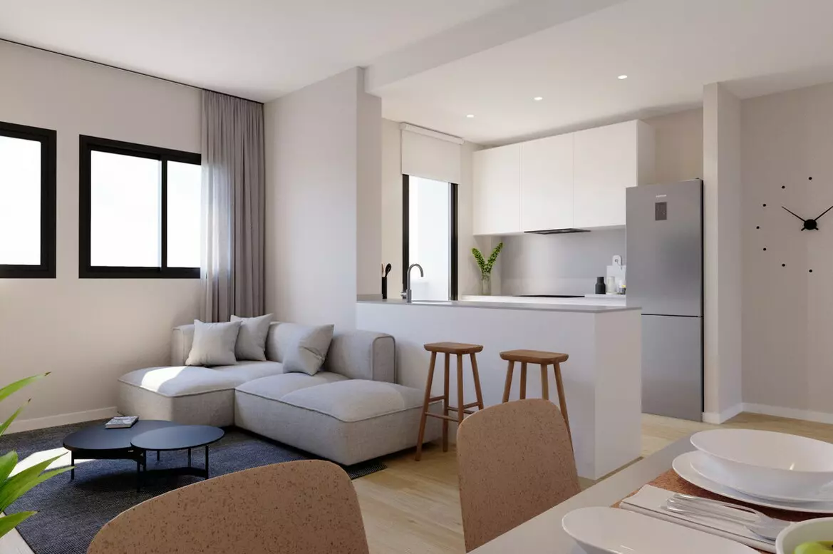 2-bedroom Apartment In Algorfa, Spain (61 M²)