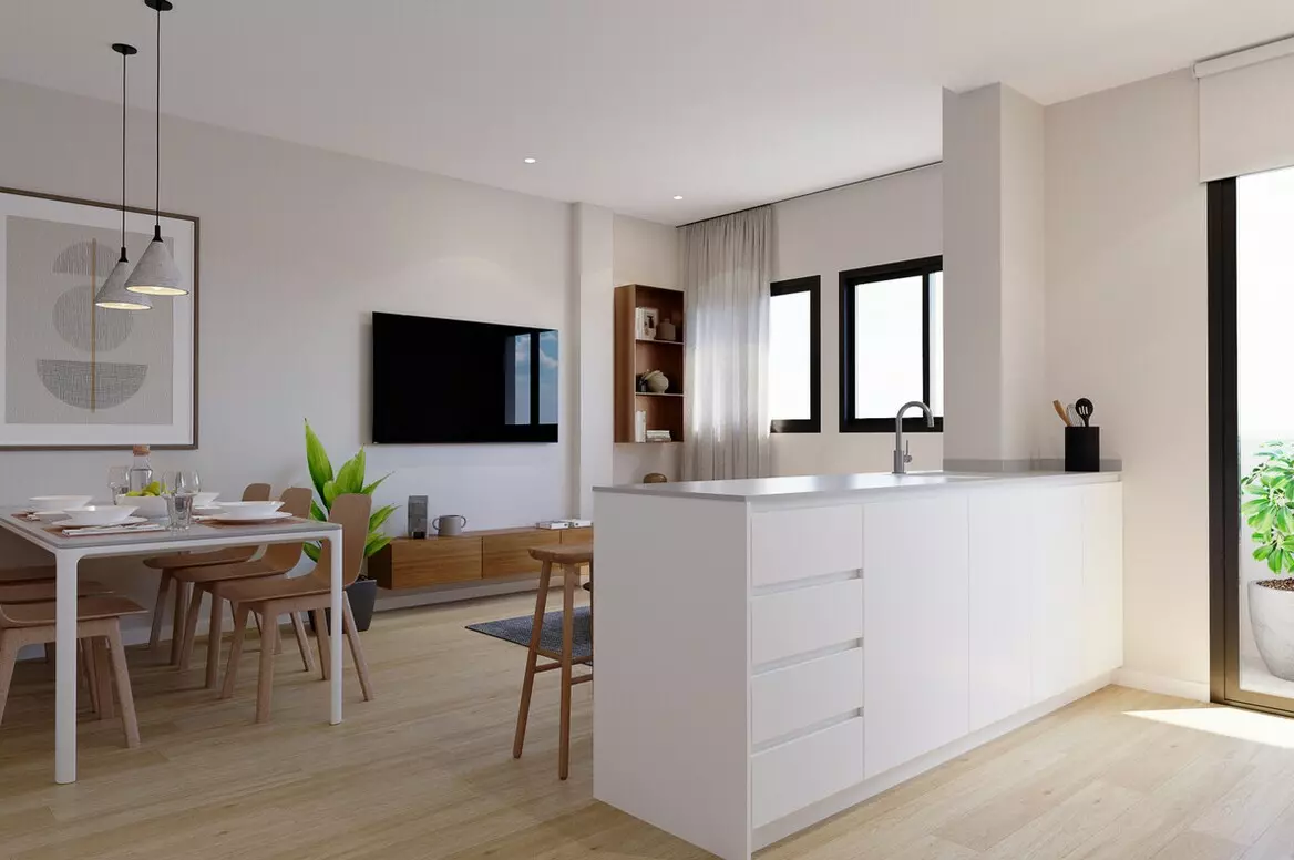 2-bedroom Apartment In Algorfa, Spain (61 M²)