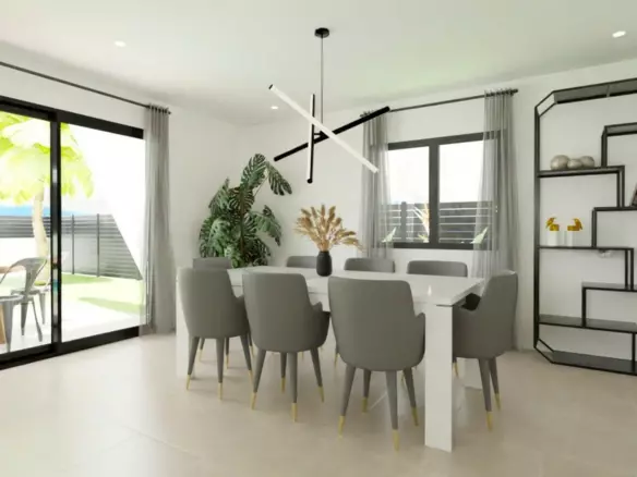 3-bedroom Villa In Monforte Del Cid, Spain (129 M²)