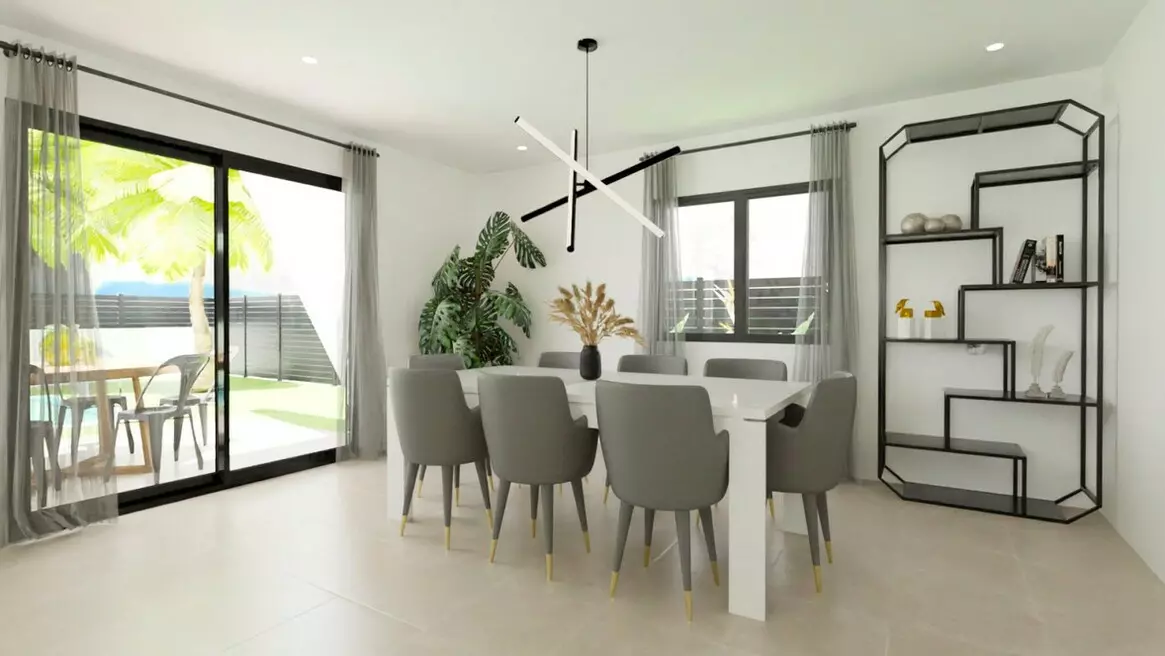 3-bedroom Villa In Monforte Del Cid, Spain (129 M²)