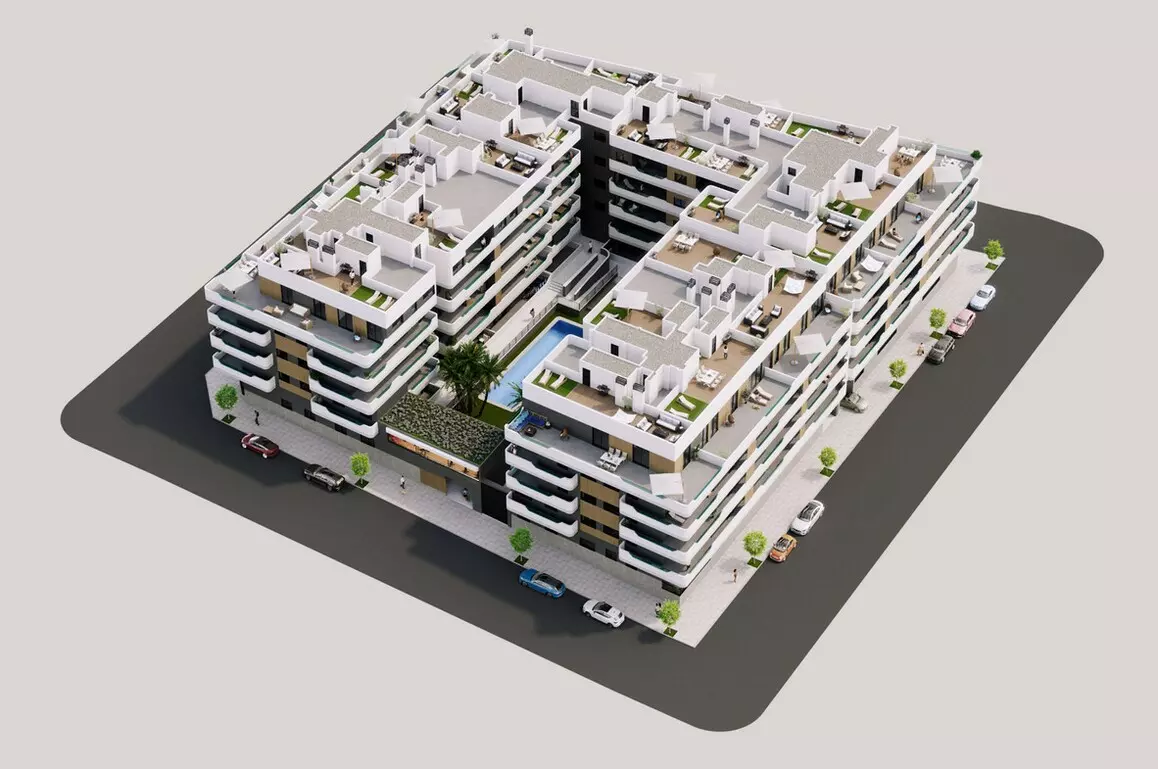 2-bedroom Apartment In Santa Pola, Spain (87 M²)