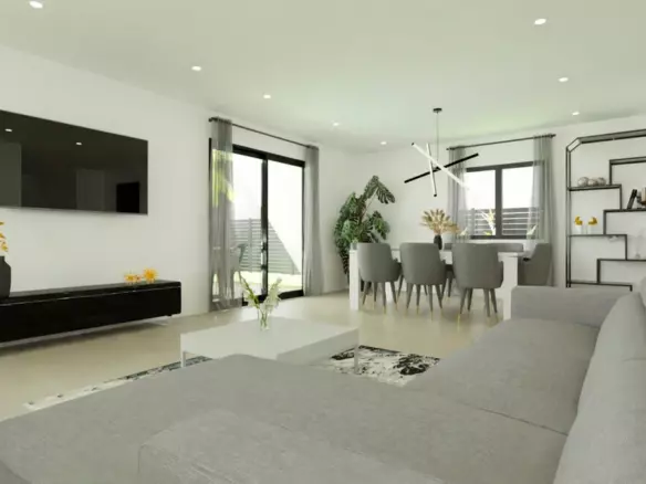3-bedroom Villa In Monforte Del Cid, Spain (129 M²)